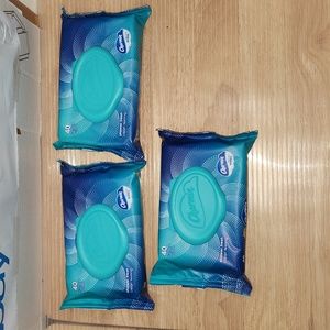 3 Charmin Wipes Shower Fresh 40 Each Pack